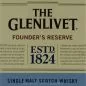 Preview: The Glenlivet Founders Reserve 0,7 L 40%vol
