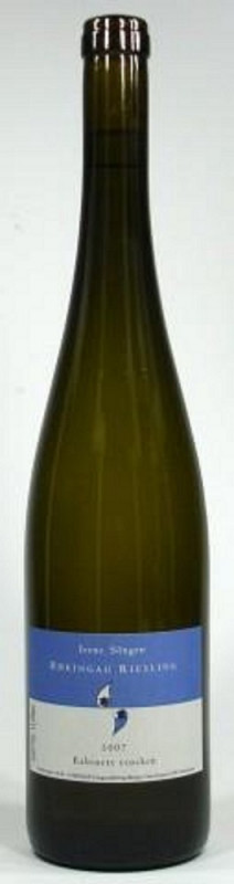 Weingut Irene S�ngen Rheingau Riesling Kabinett trocken 0,75 Ltr