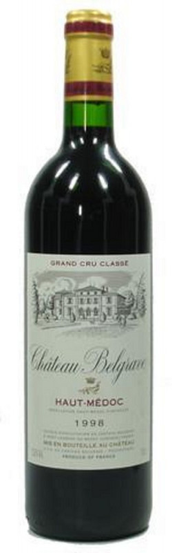 Chateau Belgrave Haut Medoc 1998er 0,75 Ltr.