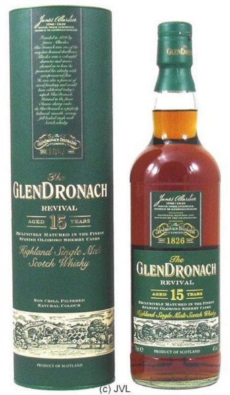 Glendronach 15 Years Revival 0,7 Ltr 46%