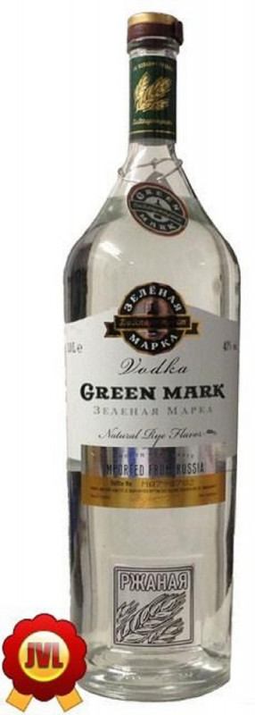 Green Mark Rye Vodka 1 Ltr 40%