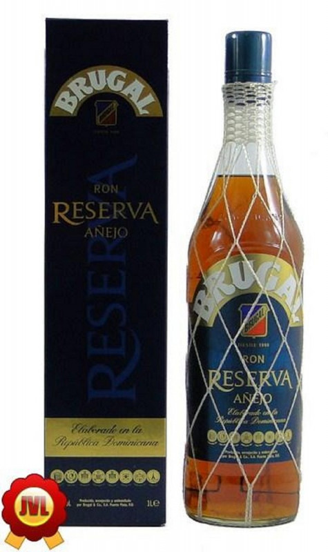 Brugal Rum Ron Anejo Reserva 1 Ltr 38%