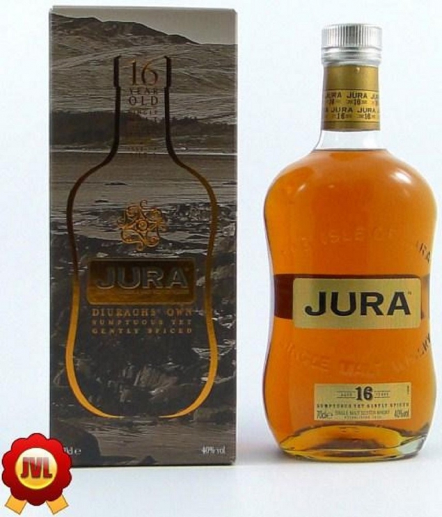 Isle of Jura 16 Years old 0,7 Ltr. 40%