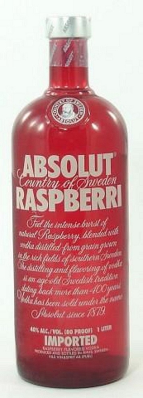 Absolut Raspberri 1 Ltr. 40%