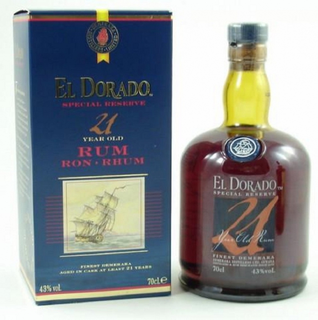 El Dorado Rum 21 Jahre Years 0,7 Ltr. 43%