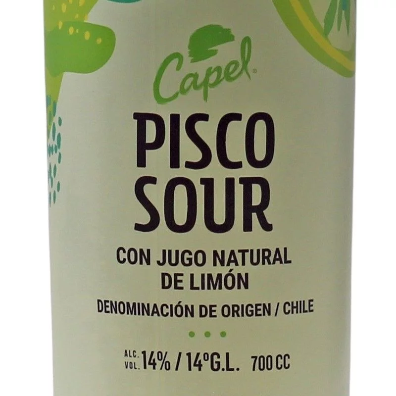 Pisco Capel Sour aus Chile 0,7 L 14% vol