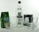 9-Teiliges Caipirovka-Set mit 6 Gl�sern