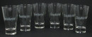 6 China Martini Gl�ser mit Eichung b. 4 cl