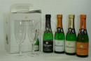 Geldermann Minibar Piccolo 4x0,2 Ltr. 4 versch. + Glas