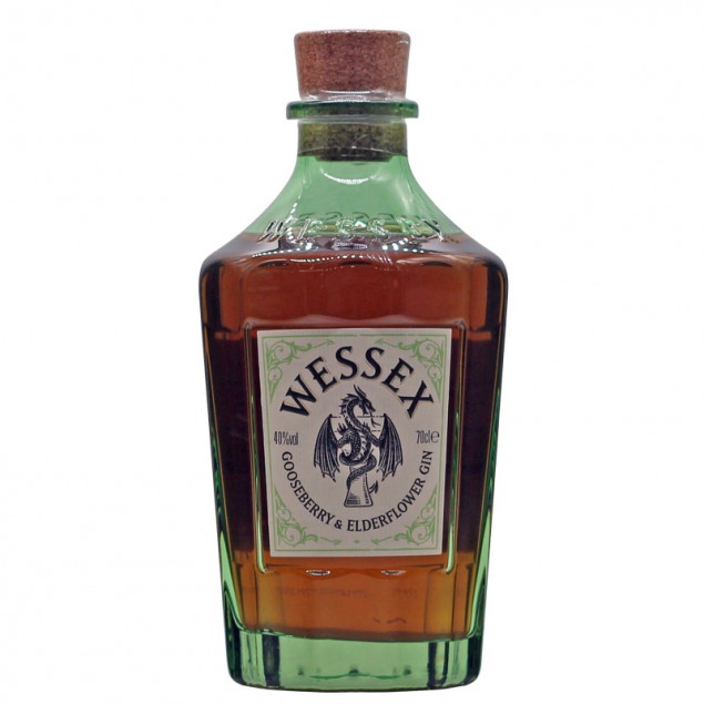 Wessex Gooseberry and Elderflower Gin 0,7 L 40% vol
