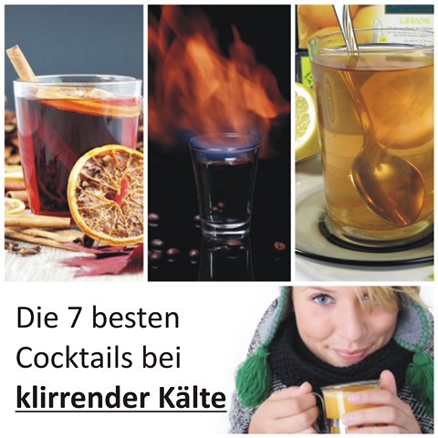 Cocktails bei klirrender Kälte