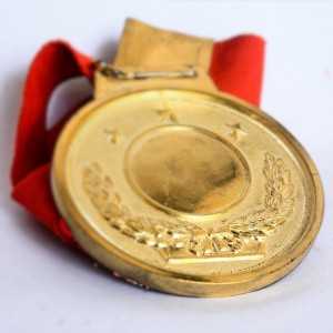 Eine Medaille