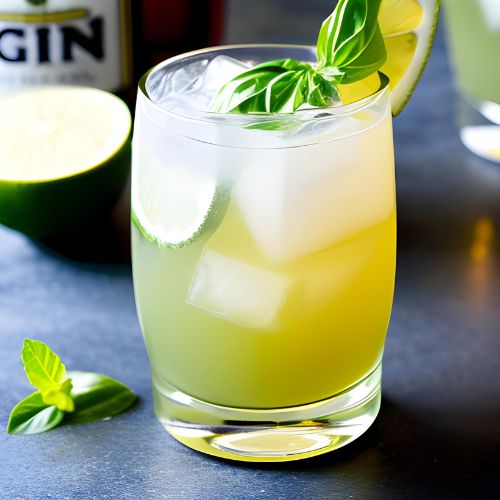 2. Der erfrischende Gin Basil Smash