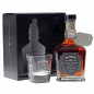 Preview: Jack Daniel`s Single Barrel Geschenkset mit 1 Glas 0,7 L 45%vol