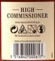 Preview: High Commissioner Blended Scotch Whisky 1 L 40% vol