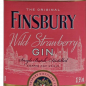Mobile Preview: Detailbild von der Finsbury Wild Strawberry Gin Vorderseite