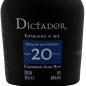 Preview: Dictador 20 Years Solera 0,7Ltr. 40% vol Preview: Dictador 20 Years Solera 0,7Ltr. 40% vol