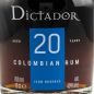 Mobile Preview: Dictador Rum 20 Jahre 0,7 L 40% vol