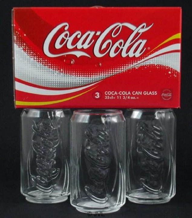 Image of 3 er Set Coca Cola Can Gläser 35cl