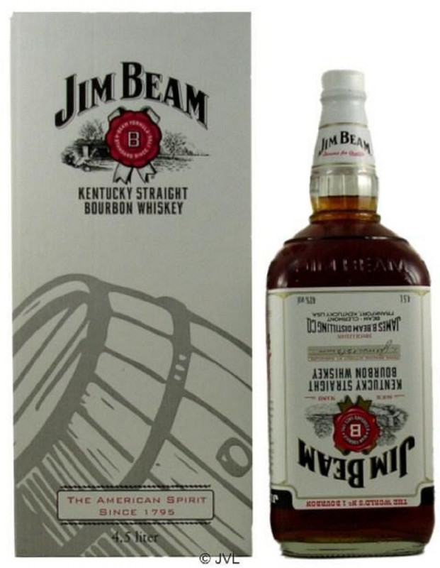 Image of Jim Beam White Label 4,5 Ltr 40%vol