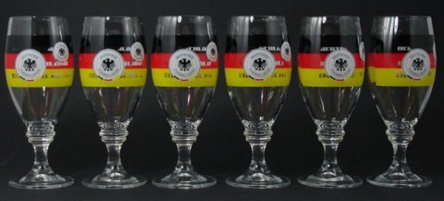 6 Deutschland Biertulpen DFB Design