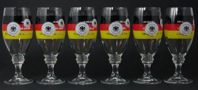 6 Deutschland Biertulpen DFB Design