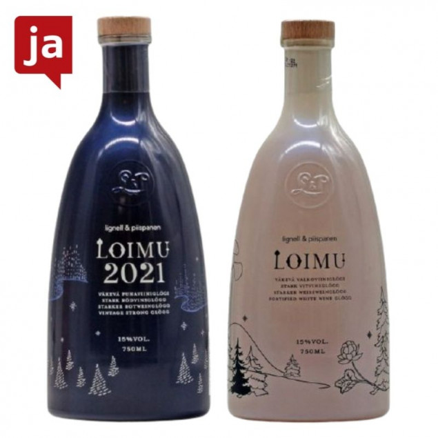 Image of 2er Sparset Loimu 2021 + White Glögg aus Finnland 0,75 L 15%