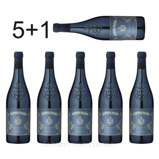 Doppio Passo Primitivo Salento IGT 6x 0,75 L 13,5% vol