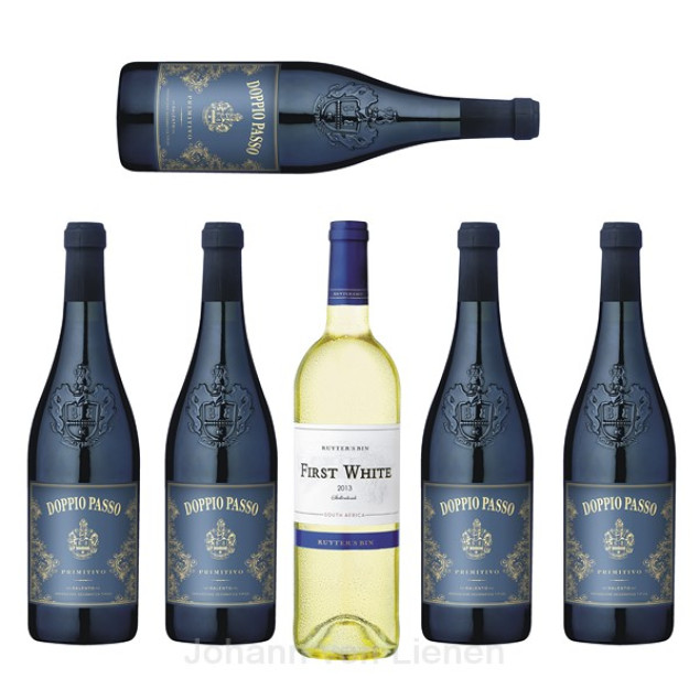 Image of Weinset 5 Fl. Doppio Passo + 1 Fl. First White