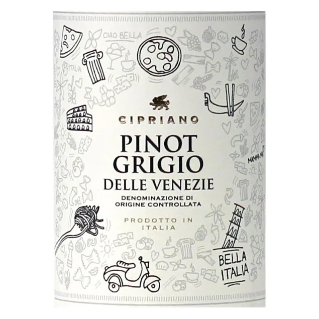 Cipriano Pinot Grigio IGT 0,75 L 12,5 % vol