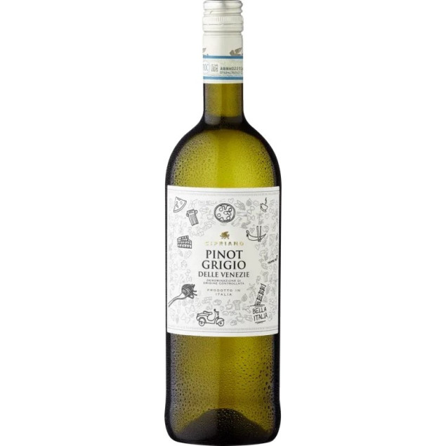 Cipriano Pinot Grigio 1 L 12% vol