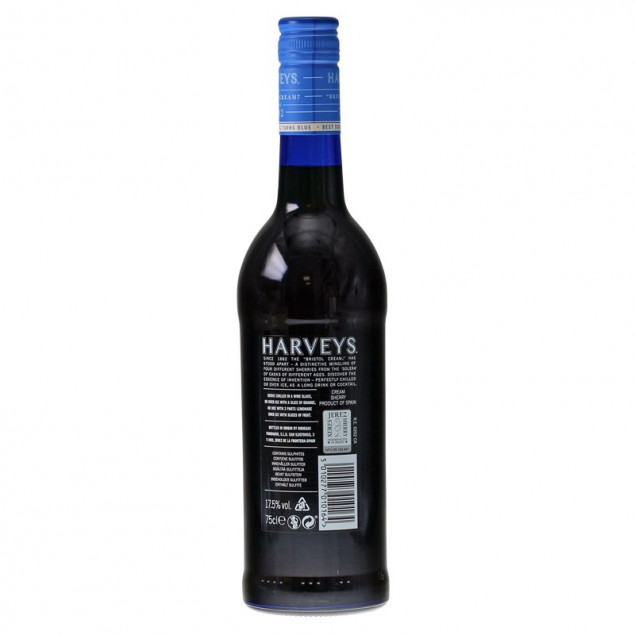 Harveys Bristol Cream Sherry 0,75 L 17,5% vol