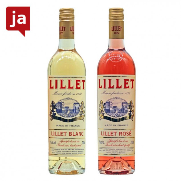 Image of Probierset Lillet Blanc und Rose Aperitif 2 x 0,75 L 17% vol