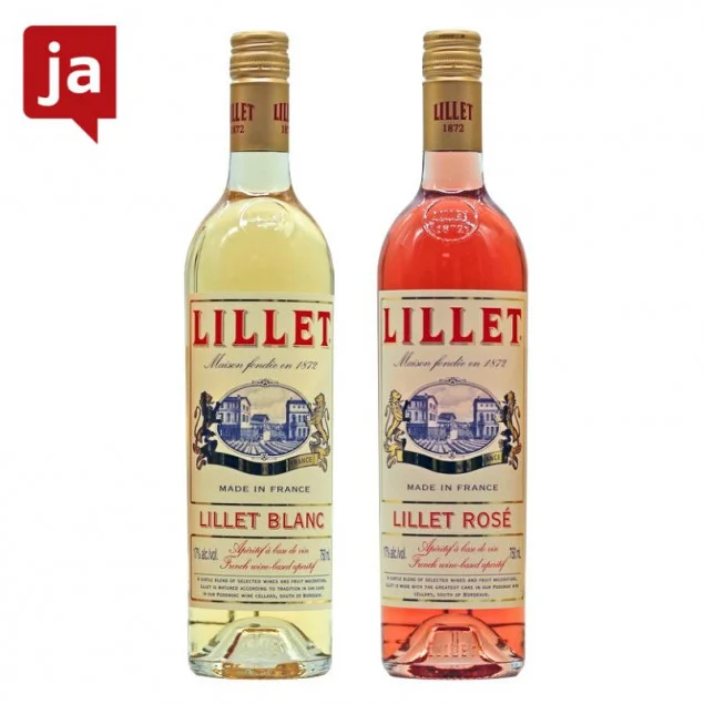 Probierset Lillet Blanc und Rose Aperitif 2 x 0,75 L 17% vol