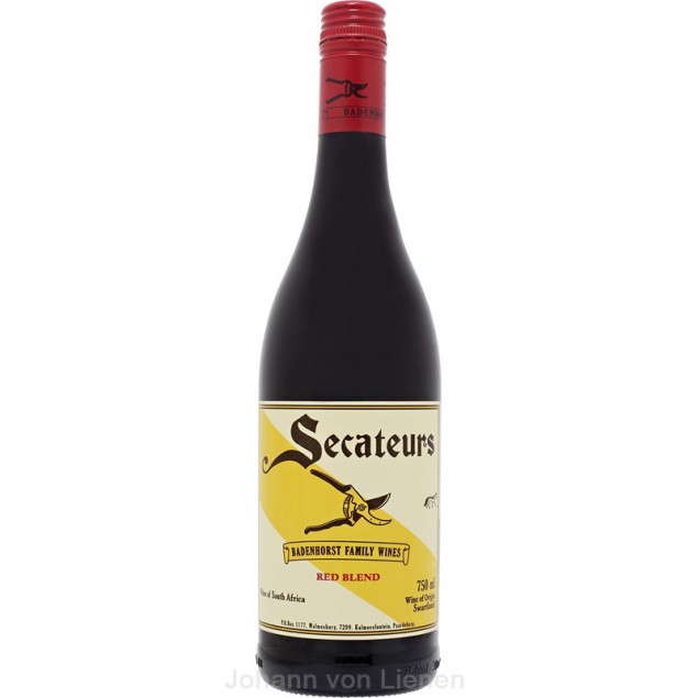 Image of AA Badenhorst Secateurs Red Blend