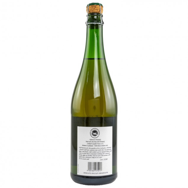 Christian Drouin Cidre Bouché Brut de Normandie 0,75 L 4,5% vol
