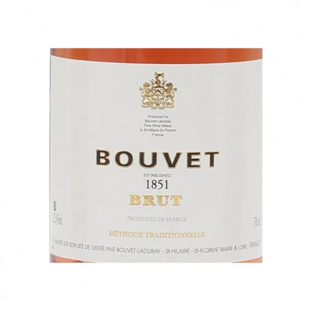 Bouvet Brut Rosé 1851 Méthode Traditionelle 0,75 L 12,5% vol.