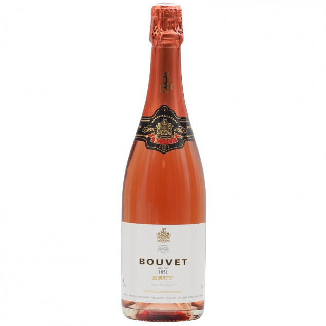 Image of Bouvet Brut Rosé 1851 Méthode Traditionelle 0,75 L 12,5% vol.