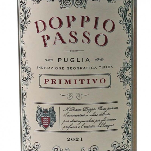 Doppio Passo Primitivo Rosato 0,75 L 12% vol