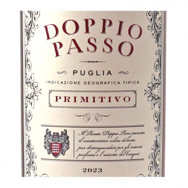 Doppio Passo Primitivo Rosato Puglia IGT 0,75 L 12% vol