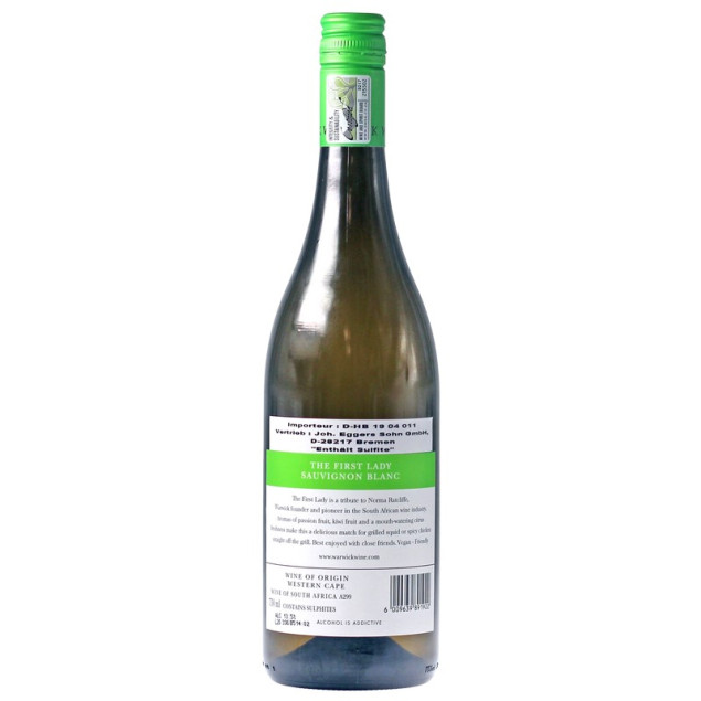 Warwick The First Lady Sauvignon Blanc 0,75 L 13,5%vol