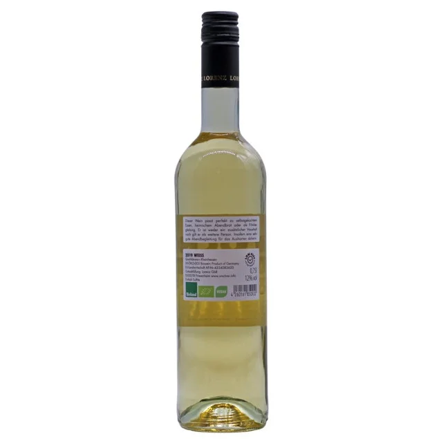 Lockdownstoff Weißwein Bio 0,75 L 12% vol