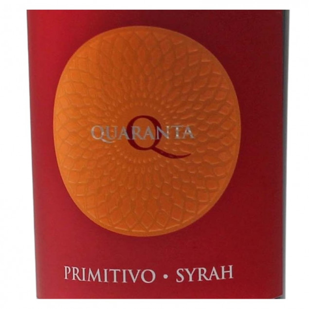 Quaranta Primitivo Syrah 0,75 L 13,5 % vol