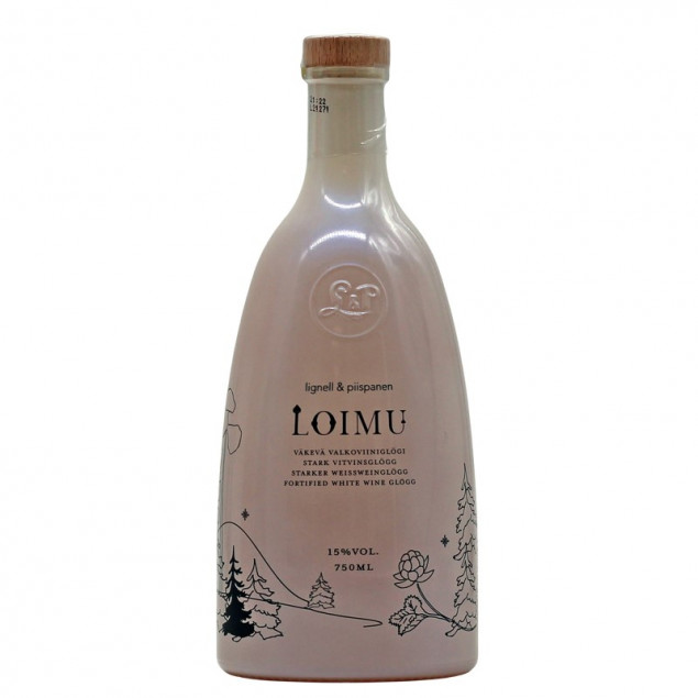Image of Loimu GlÃ¶gi 2021 GlÃ¼hwein weiÃe Edition 15% 0,75l (19,87 &euro; pro 1 l)
