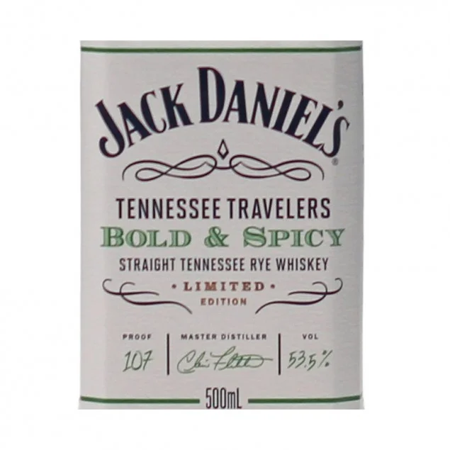 Jack Daniels Tennessee Travelers Bold & Spicy 0,5 L 53,5%vol