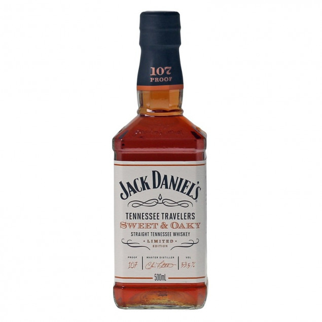Image of Jack Daniels Tennessee Travelers Sweet & Oaky 0,5 L 53,5%vol