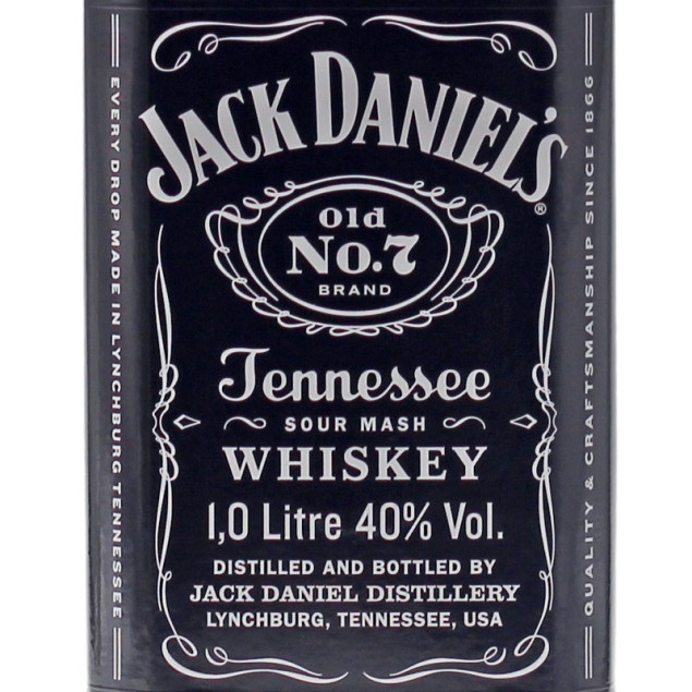 Jack Daniels Tennessee Whiskey 1 Liter 40% vol