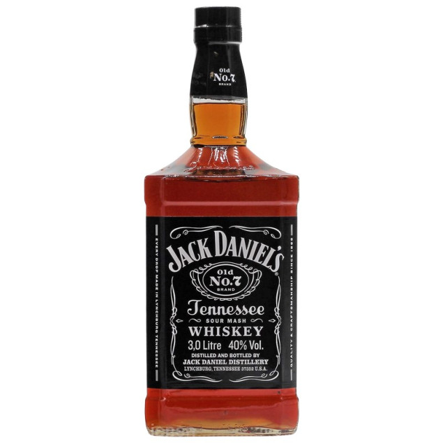 Image of Jack Daniel's Old No.7 Tennessee Whiskey 40% vol. 3 l
