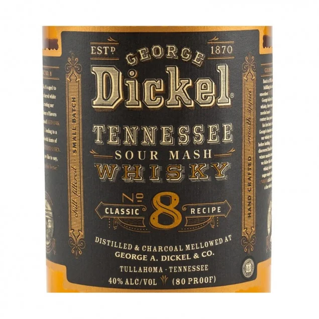 George Dickel No. 8 1 L 40% vol