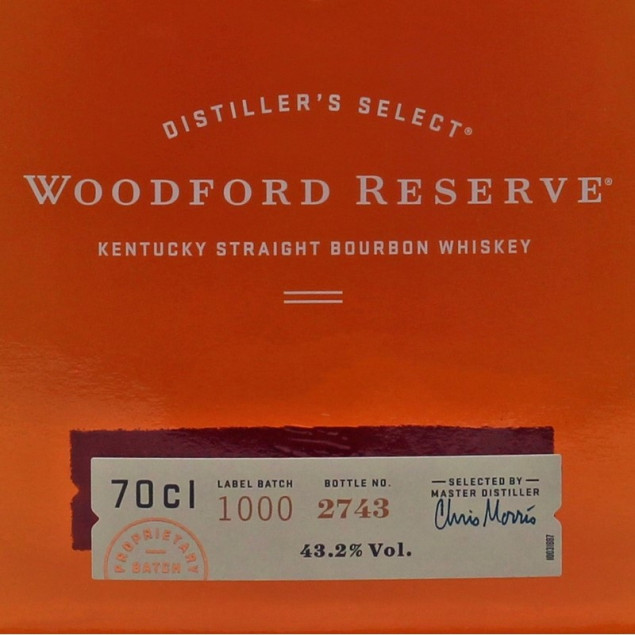 Woodford Reserve 0,7 L 43,2% vol